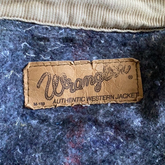 Vintage Wrangler Blanket lined denim trucker jacket mens XL prob size 42 - Picture 8 of 9